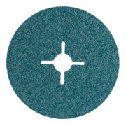 PFERD Zirkon Fiberscheibe Ø 100mm Z36 für hohen Abtrag auf Stahl