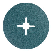 PFERD Zirkon Fiberscheibe Ø 100mm Z60 für hohen Abtrag auf Stahl