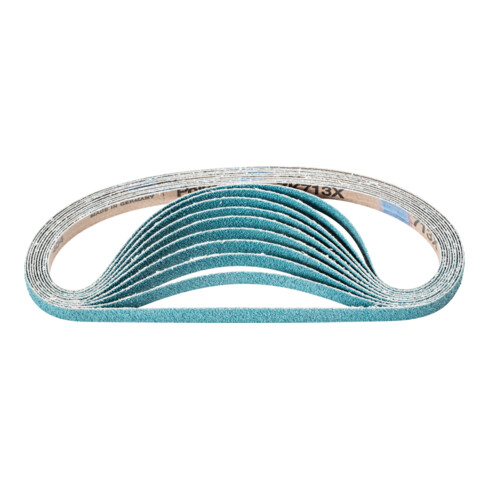 PFERD Zirkon Schleifband BA 12x610mm Z40 für hohen Abtrag mit Bandschleifer