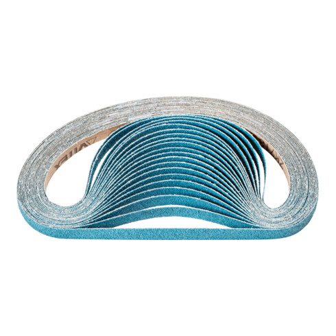 PFERD Zirkon Schleifband BA 12x610mm Z60 für hohen Abtrag mit Bandschleifer