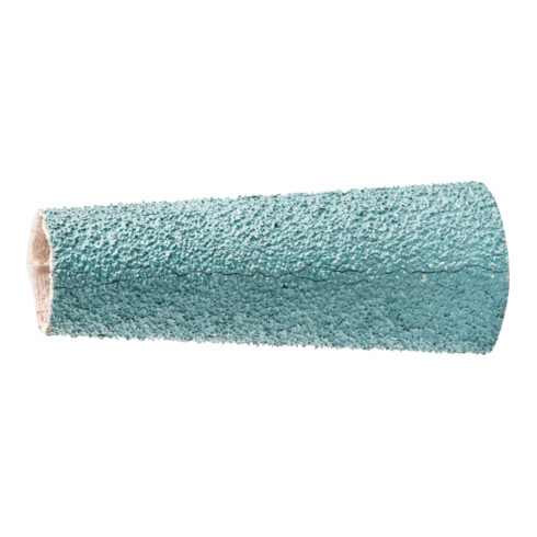 PFERD Zirkon Schleifhülse GSB Konisch Ø 14-21x63 mm Z50 für hohen Abtrag auf Stahl