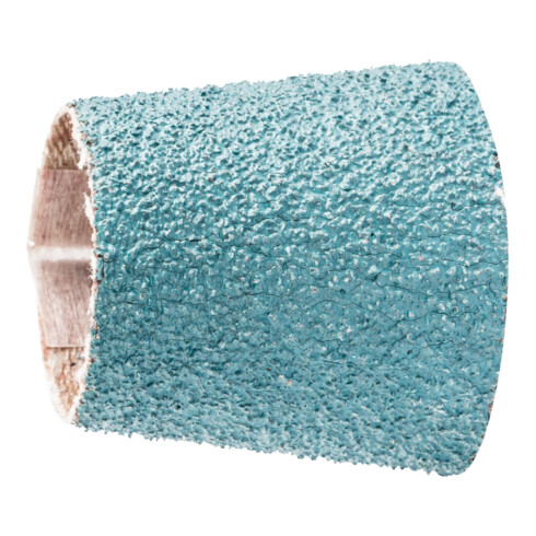 PFERD Zirkon Schleifhülse GSB Konisch Ø 22-29x30mm Z50 für hohen Abtrag auf Stahl