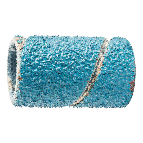 PFERD Zirkon Schleifhülse GSB Zylindrisch Ø 13x25 mm Z60 für hohen Abtrag auf Stahl