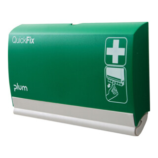 Pflasterspender Quick Fix® B232,5xH133,5xT33,0ca.mm grün PLUM