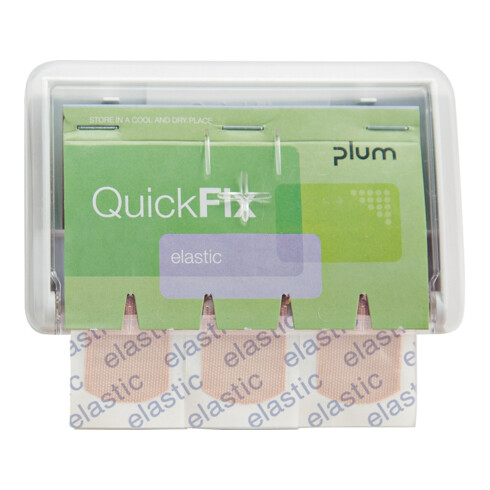 Pflasterspender QuickFix® UNO B130xH85xT35ca.mm transp.PLUM