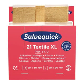 Pflasterstrips Salvequick Textilfplaster ext.gr.SALVEQUICK