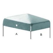 Pfostenabdeckung A2 70 zum nageln