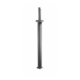 Pfostenhalter PDS60G 80x24x125x600x70mm STA roh galvanisch,gelb verz.100 ST./VE