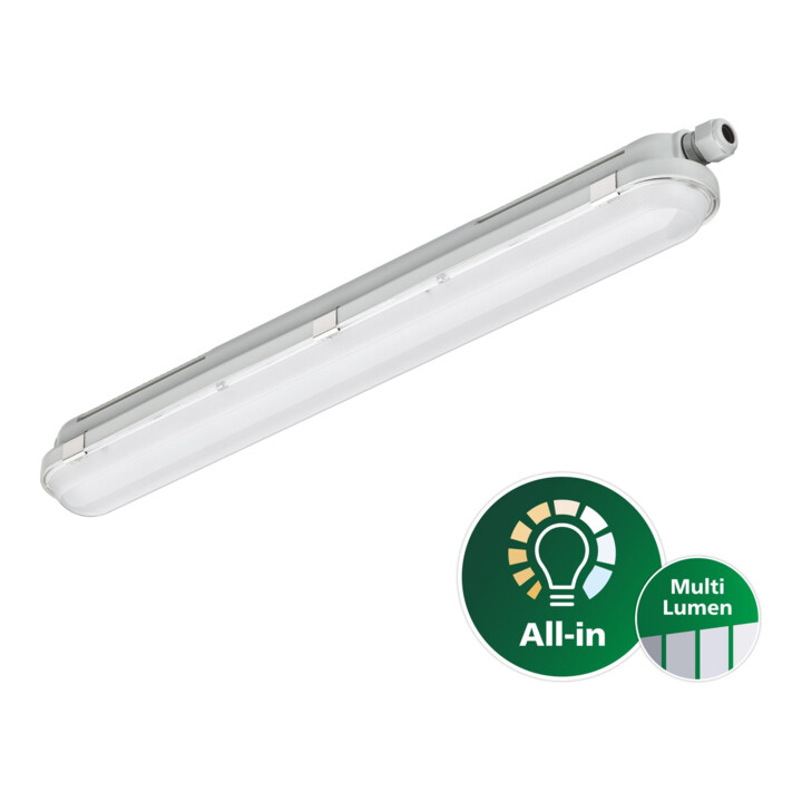 Philips LED-Feuchtraumleuchte 840 ML IP66 600mm WT120C G3