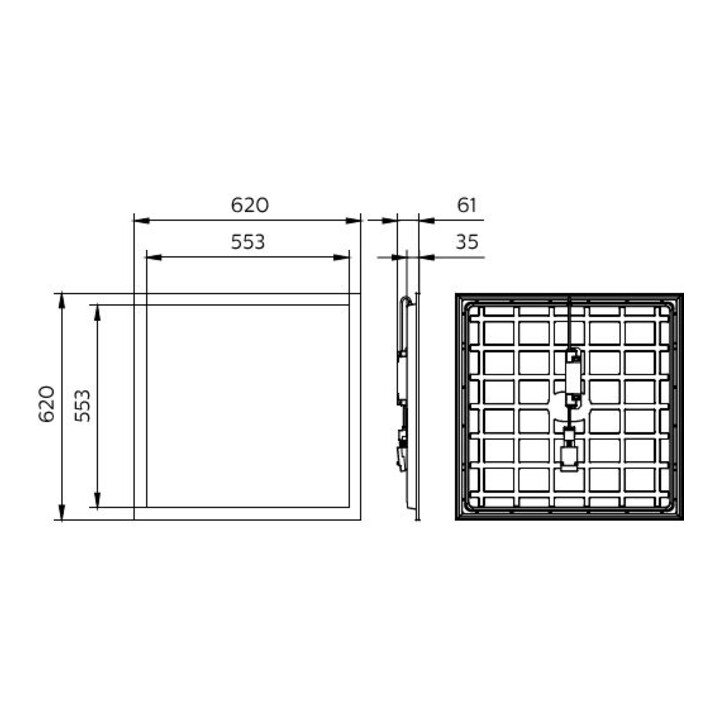 Philips LED-Panel M625 830/840 ML RC133V G6