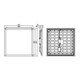 Philips LED-Panel M625 840 DALI 3400 lm 28W Blanc