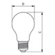 Philips Lighting Ampoule LED E27 claire DIM MAS VLE LED#35481400