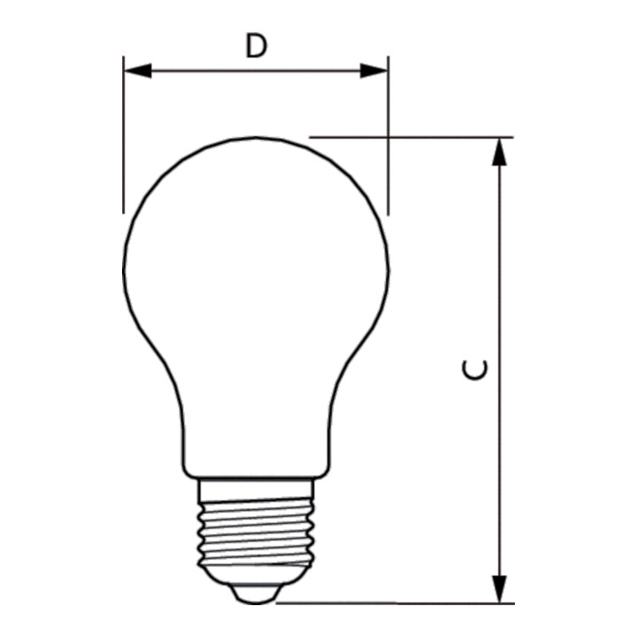 Philips Lighting Ampoule LED E27 verre clair CorePro LED#34714400