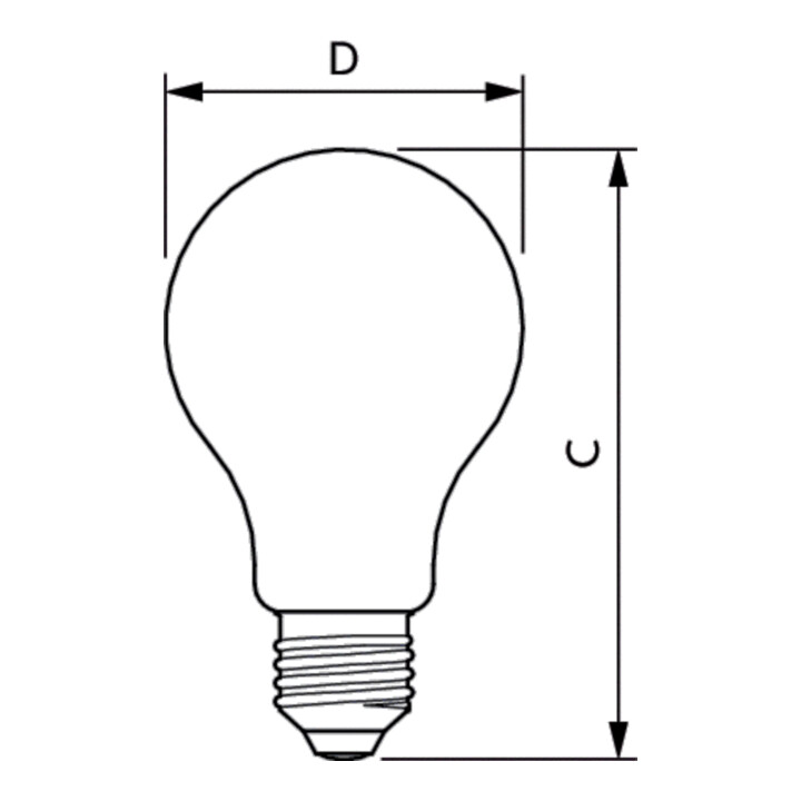 Philips Lighting Ampoule LED E27 verre mat CorePro LED#34661100