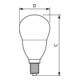 Philips Lighting Ampoule LED goutte E14 mate CorePro lu#31304000