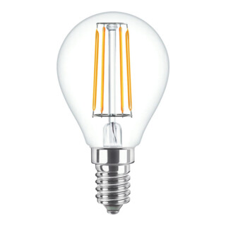 Philips Lighting Ampoule LED goutte E14 verre clair CorePro LED#34730400