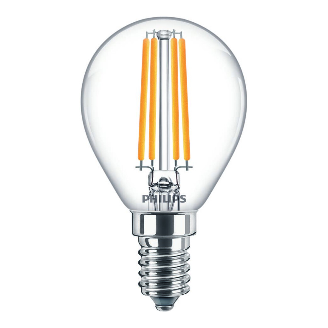 Philips Lighting Ampoule LED goutte E14 verre clair CorePro LED#34756400