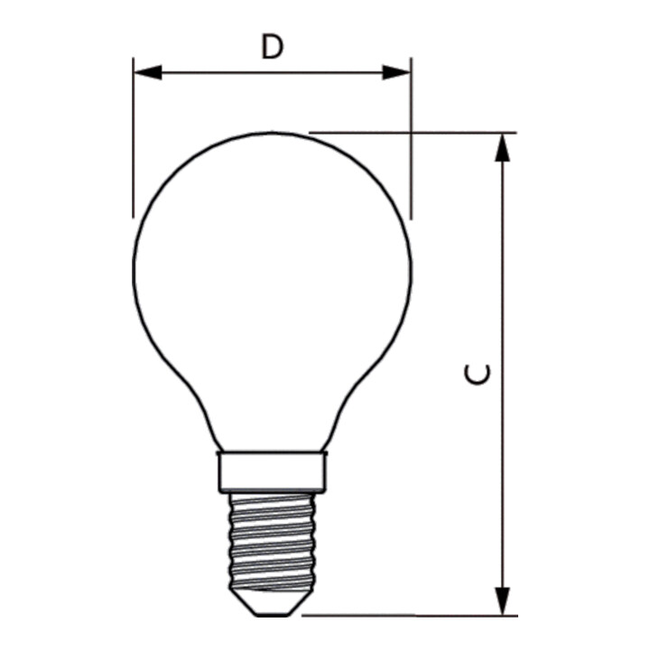 Philips Lighting Ampoule LED goutte E14 verre clair CorePro LED#34756400