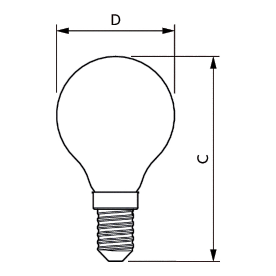 Philips Lighting Ampoule LED goutte E14 verre clair CorePro LED#34756400