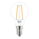 Philips Lighting Ampoule LED goutte E14 verre clair CorePro LED#34774800