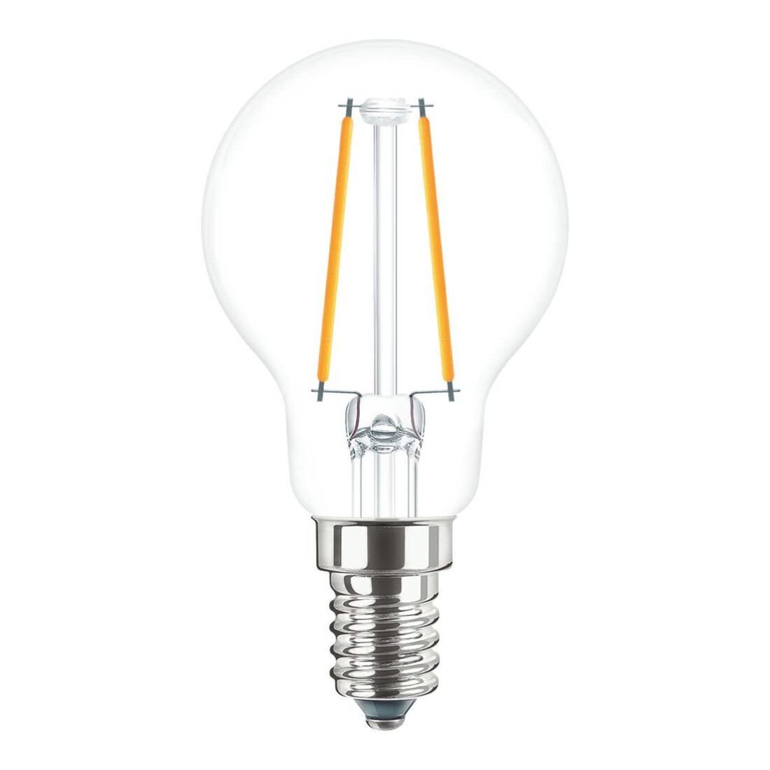 Philips Lighting Ampoule LED goutte E14 verre clair CorePro LED#34774800