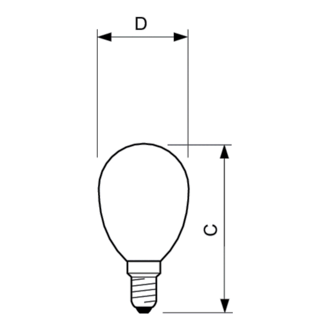 Philips Lighting Ampoule LED goutte E14 verre clair CorePro LED#34774800