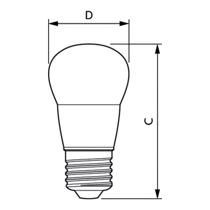 Philips Lighting Ampoule LED Goutte E27 mate Corepro lu#31262300