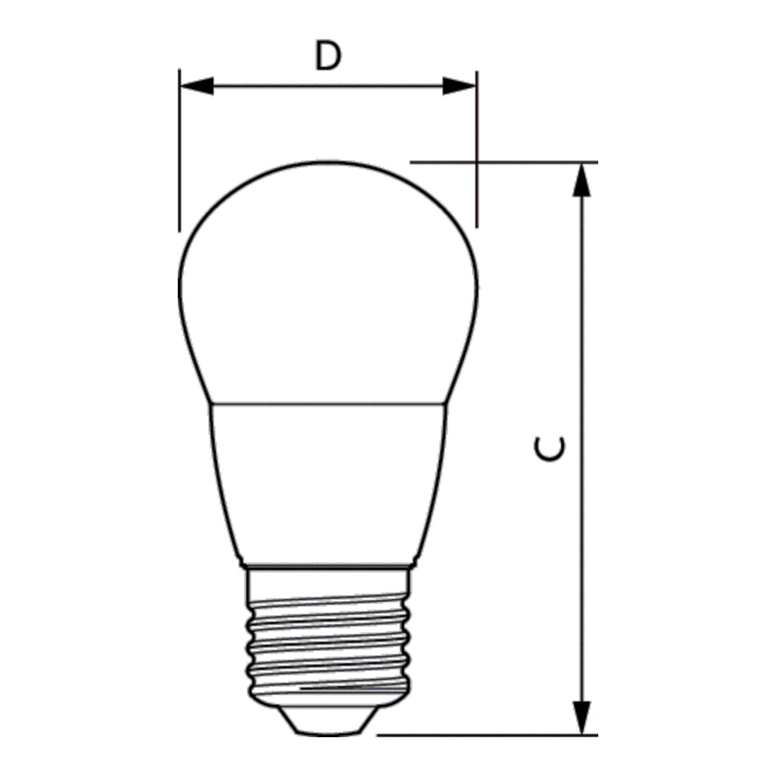 Philips Lighting Ampoule LED goutte E27 mate CorePro lu#31302600