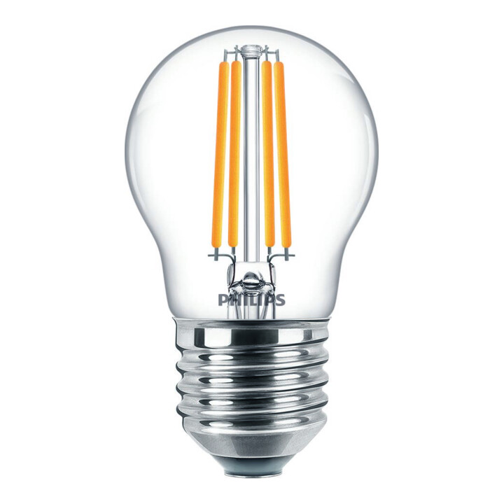 Philips Lighting Ampoule LED goutte E27 verre clair CorePro LED#34766300