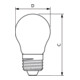 Philips Lighting Ampoule LED goutte E27 verre clair CorePro LED#34766300