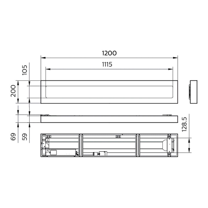 Philips Lighting Applique LED 840, ML SM136V 31S#51232000