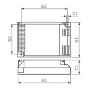 Philips Lighting Ballast EVG HF-Performer HF-P 122-42 PLT/C/L/-4