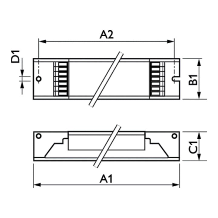 Philips Lighting Ballast TL5 E+ 195-240V HF-RiTD2 28/35/49/54