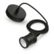 Philips Lighting Douille E27 avec douille de sécurité noire CORDmodern#16776200
