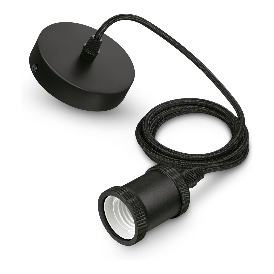 Philips Lighting Douille E27 avec douille de sécurité noire CORDmodern#16776200
