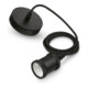 Philips Lighting E27-Fassung m. Zul. Fassung schwarz CORDmodern#16776200