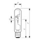 Philips Lighting Lampe à décharge 150W 828 CDO-TT 150W/828 E40