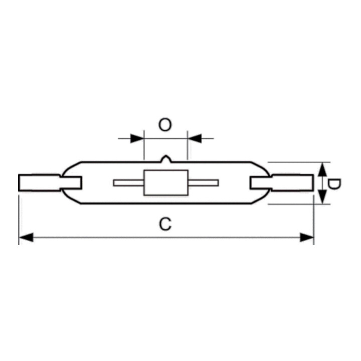 Philips Lighting Lampe à décharge 70W RX7S CDM-TD 70W/942