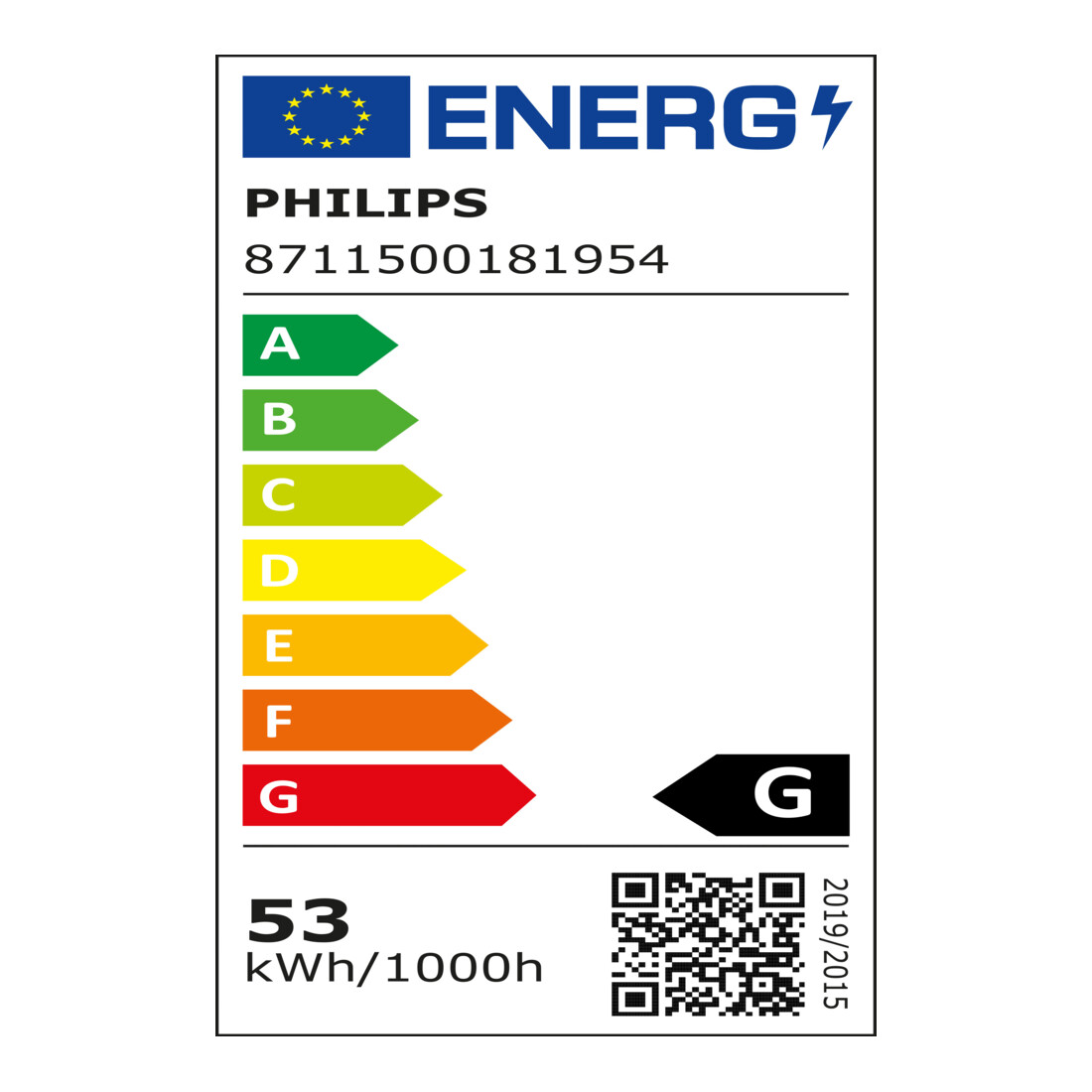 Philips Lighting Lampe à décharge E27 SON 50W