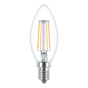 Philips Lighting Lampe LED bougie E14 verre clair CorePro LED#34726700-2