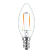 Philips Lighting Lampe LED bougie E14 verre clair CorePro LED#37757800-1