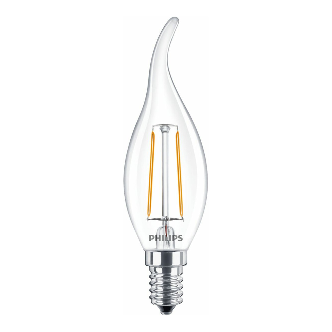 Philips Lighting Lampe LED bougie E14 verre clair CorePro LED#37759200