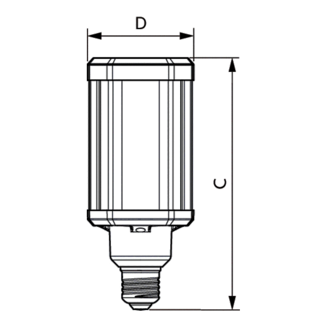Philips Lighting Lampe LED E27 3000K TForce LED#63818400