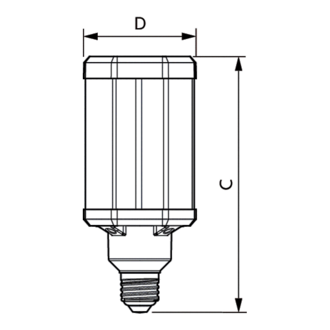 Philips Lighting Lampe LED E27 3000K TForce LED#63822100