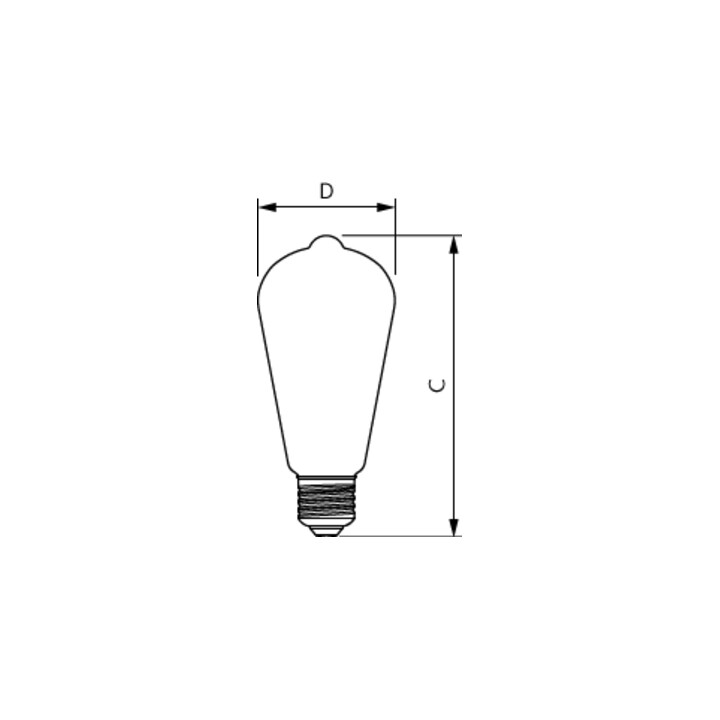 Philips Lighting Lampe LED E27 verre clair DIM MAS VLE LED#34796000