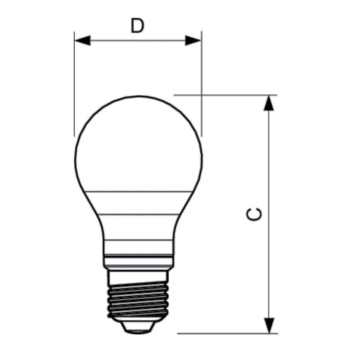 Philips Lighting Lampe LED E27 verre mat CorePro LED#36124900