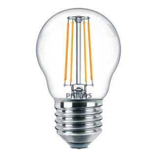 Philips Lighting Lampe LED goutte E27 verre clair CorePro LED#34732800