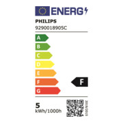 Philips Lighting Lampe LED goutte E27 verre clair CorePro LED#34732800-4