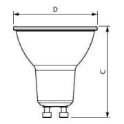 Philips Lighting Lampe LED réflecteur PAR16 GU10 927 DIM MAS LED sp#30811400-5
