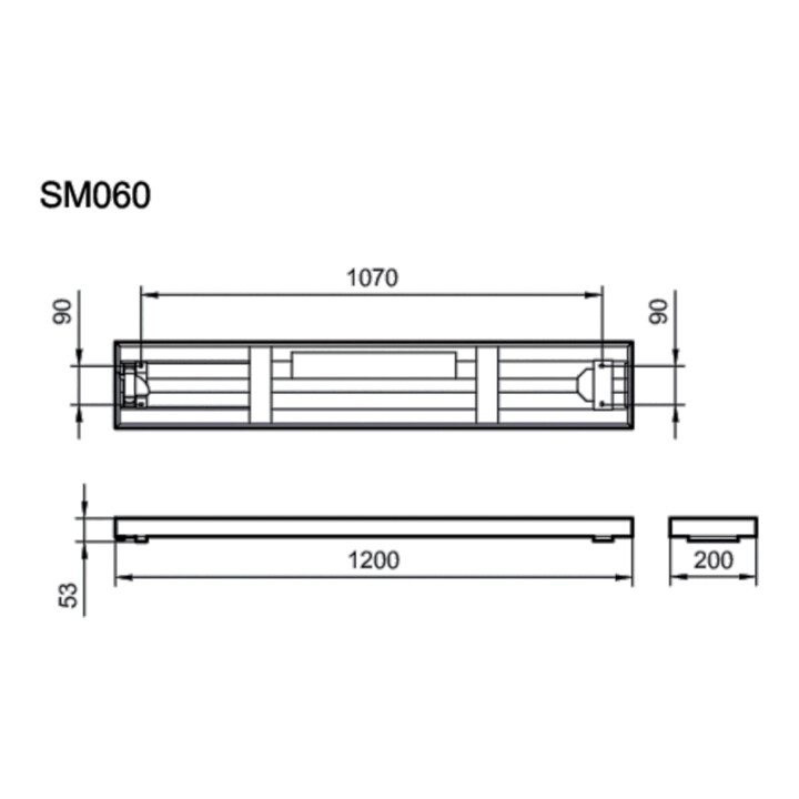 Philips Lighting LED-Anbauleuchte 4000K SM060C LED#35039400